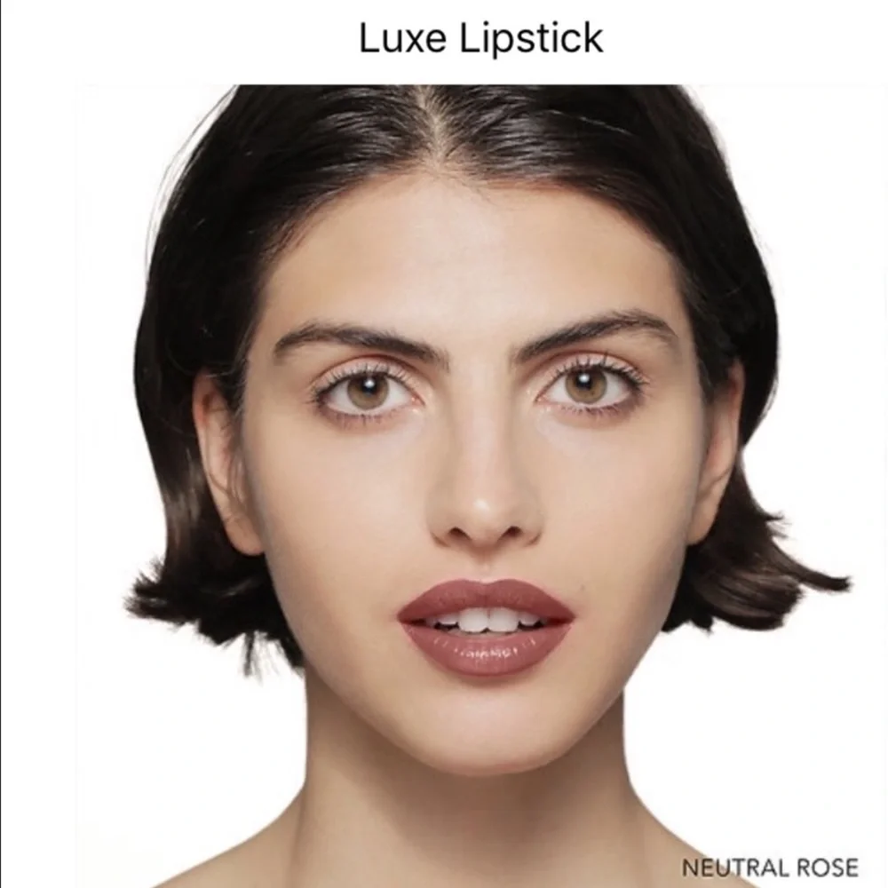 2 Bobbi Brown Luxe Lip Color Neutral Rose Lipsticks